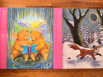 HBJ Treasury of Literature LOT of 4 Readers