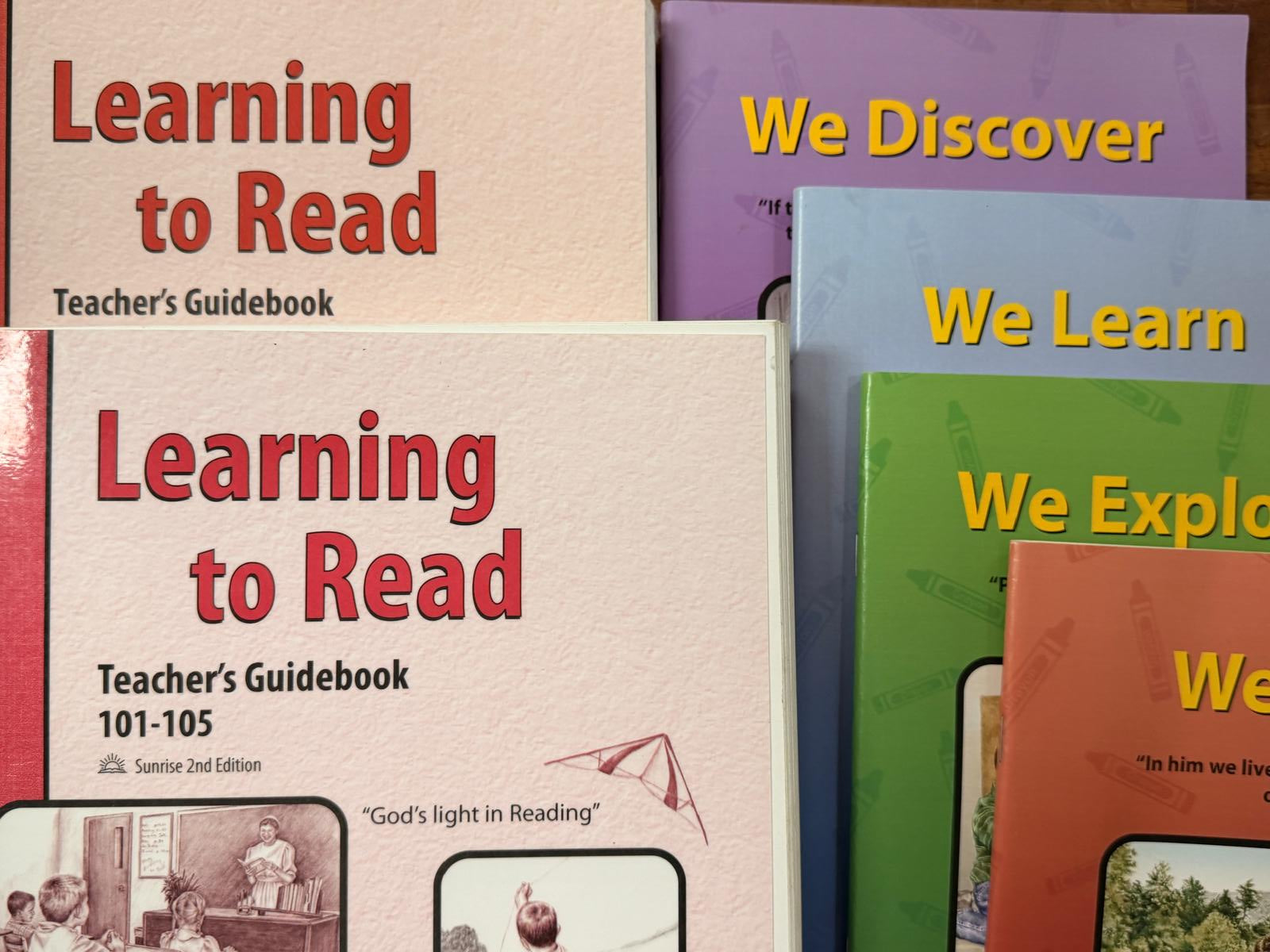 CLE Learning to Read TG 101-110 and Four Readers