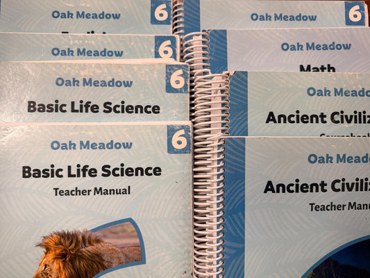 Oak Meadow Grade 6 Full Curriculum Package