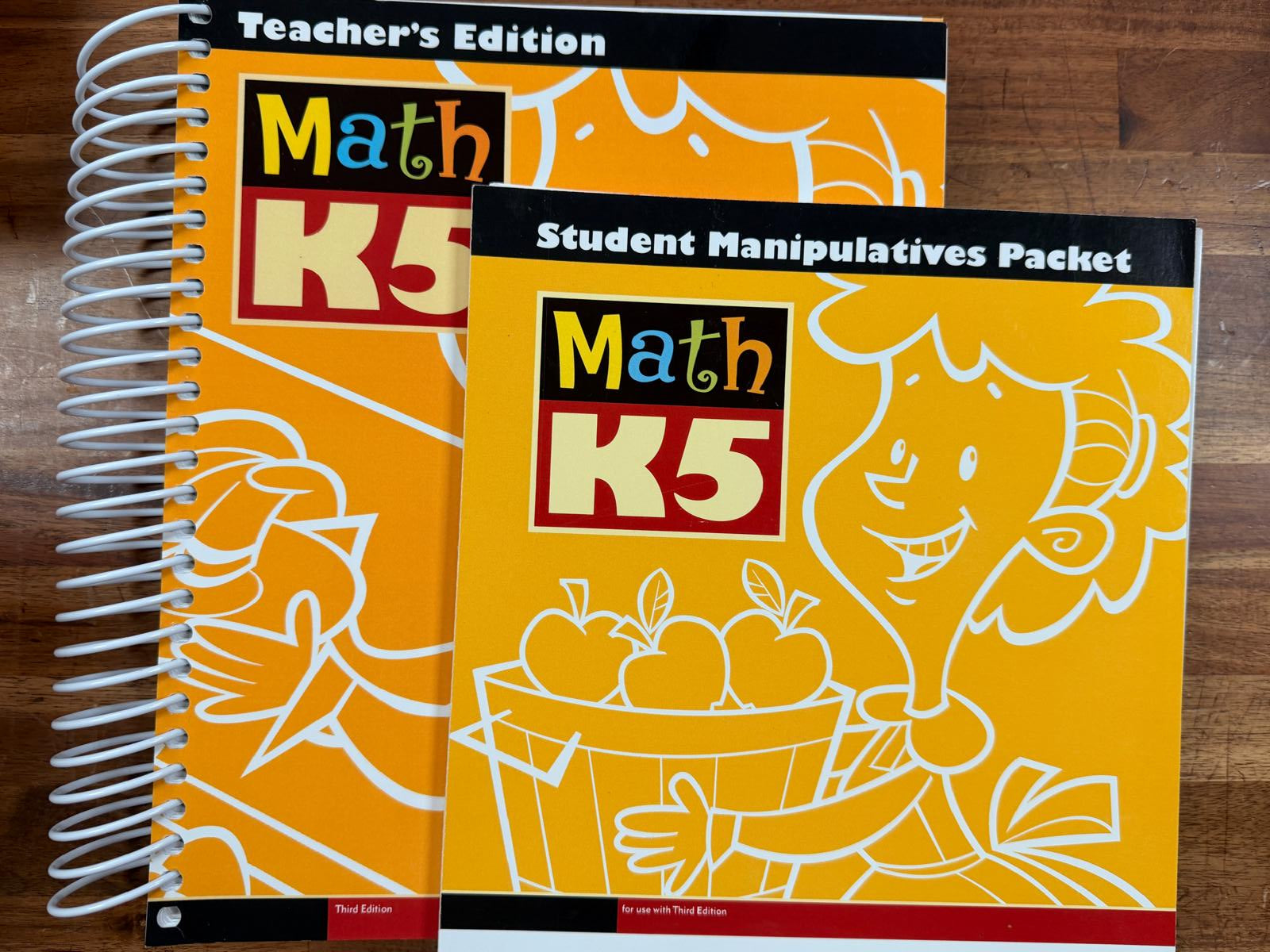 BJU Press Math K5 Kit - TE & Student Manipulatives (3rd Ed)