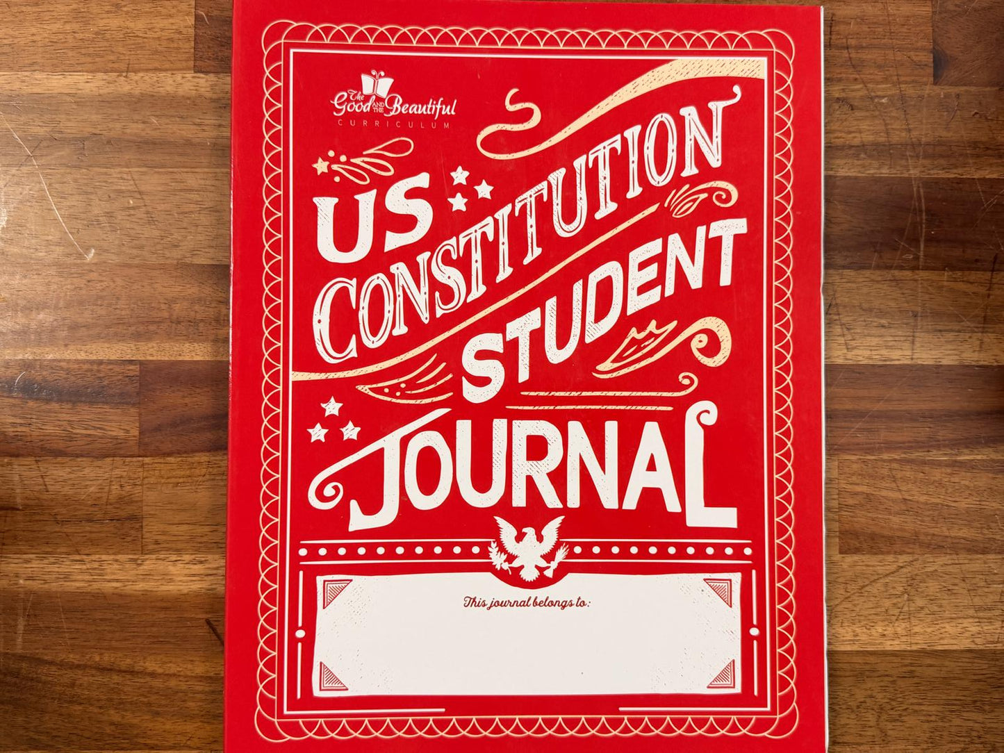 TGTB US Constitution LOT of 3 Course Book, Journal, Reader