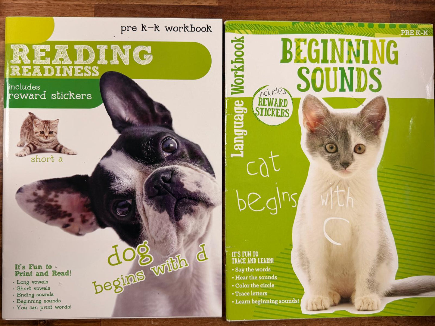 Bendon Preschool Workbook LOT of 4