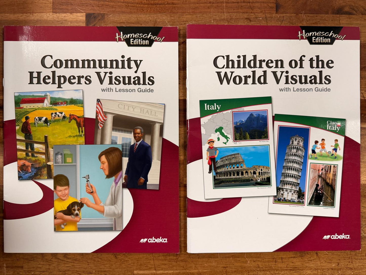 Abeka Social Studies Visuals SET of 3