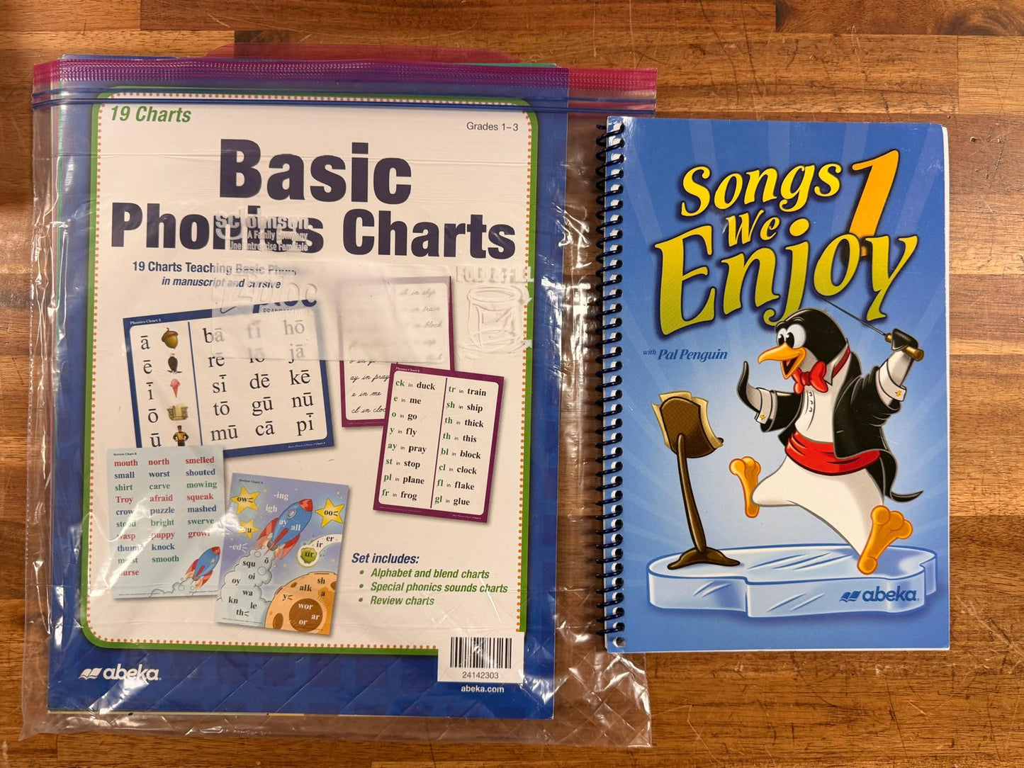 Abeka Language Arts 1 Homeschool BUNDLE