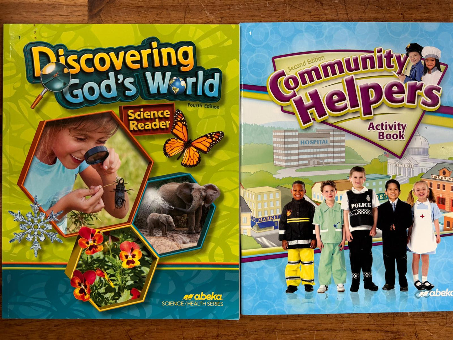 Abeka Homeschool History, Science, Health 1 LOT of 5