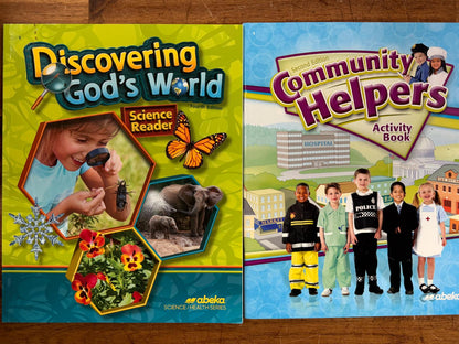 Abeka Homeschool History, Science, Health 1 LOT of 5
