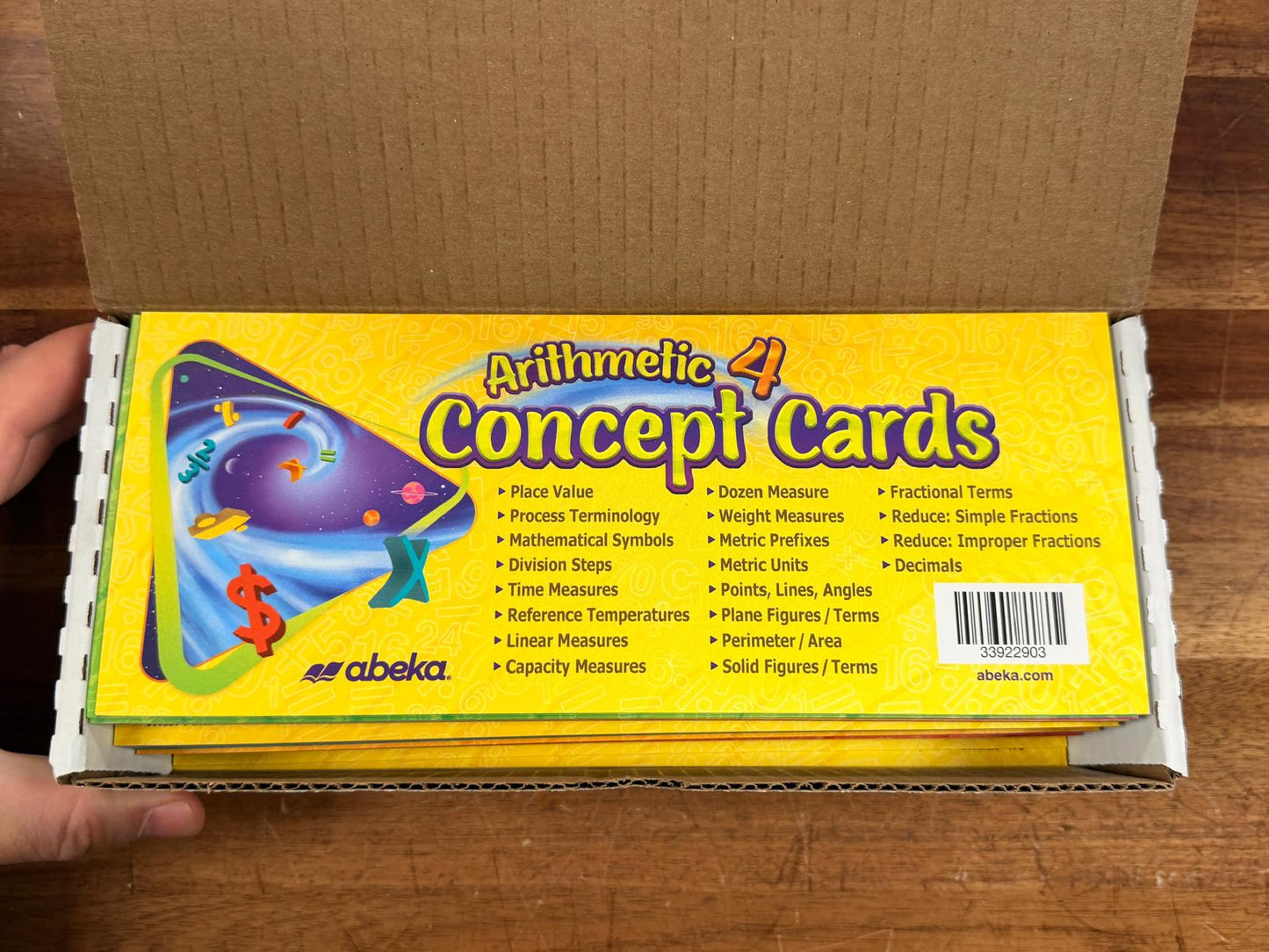 Abeka Arithmetic 4 Concept Cards