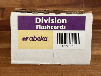 Abeka Division Flashcards (Item# 13773115)