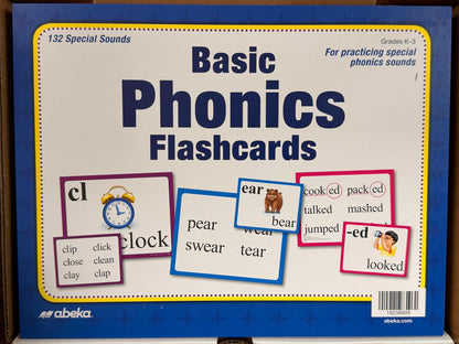 Abeka Basic Phonics Flashcards