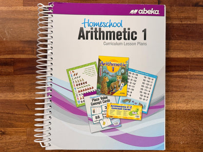 Abeka Arithmetic Homeschool 1 BUNDLE