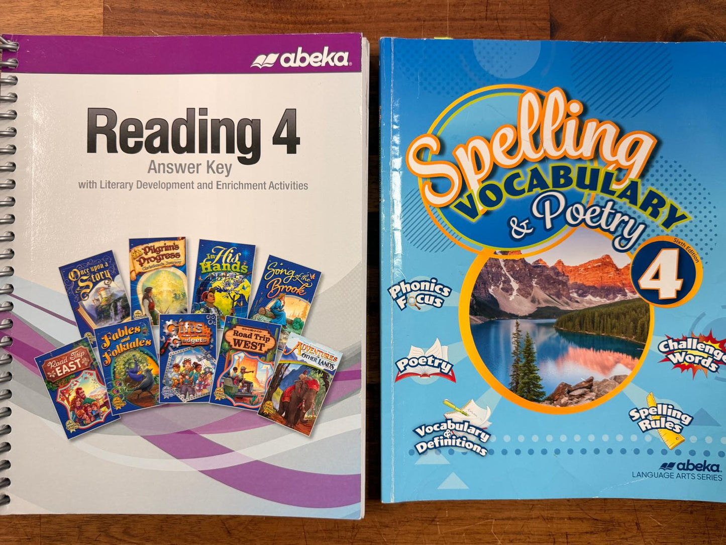 Abeka Language Arts 4 Homeschool BUNDLE