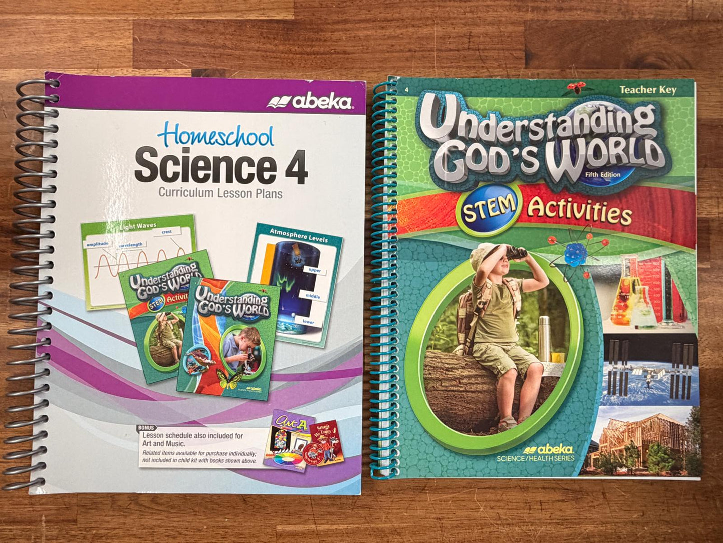 Abeka Homeschool Science 4 BUNDLE