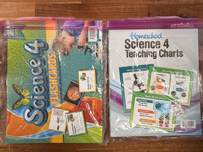 Abeka Homeschool Science 4 BUNDLE