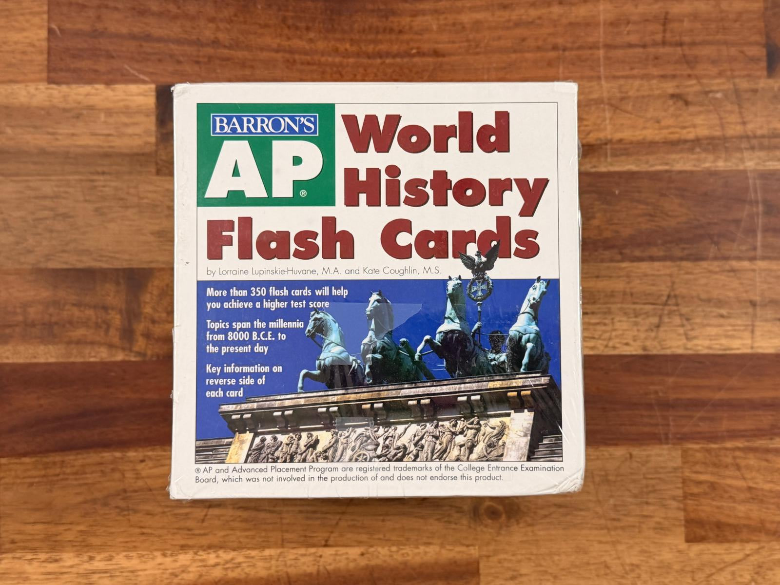 Barron's AP World History Flash Cards (NEW)