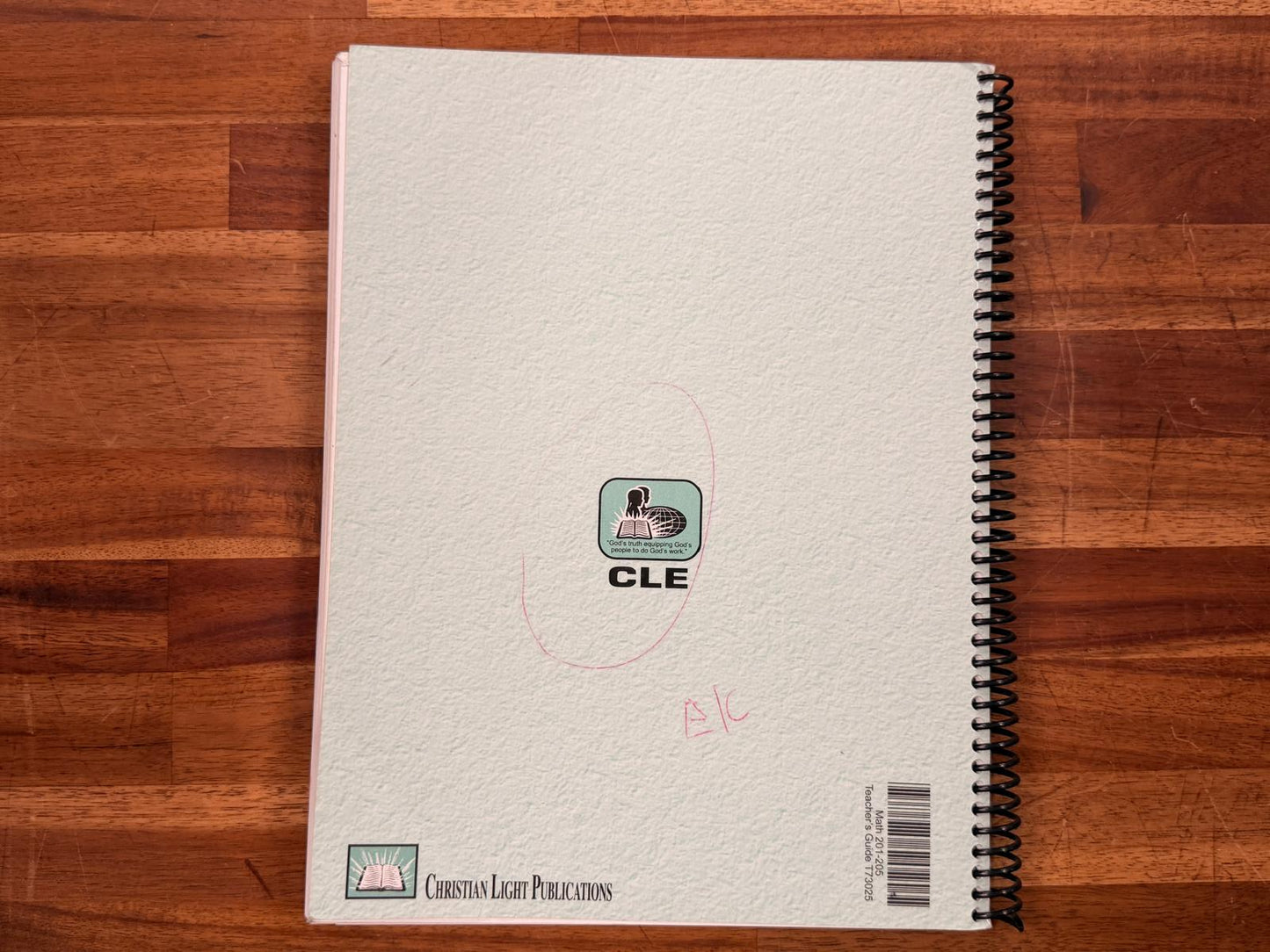 CLE Mathematics 2 Teacher's Guide 201-205 Sunrise Edition