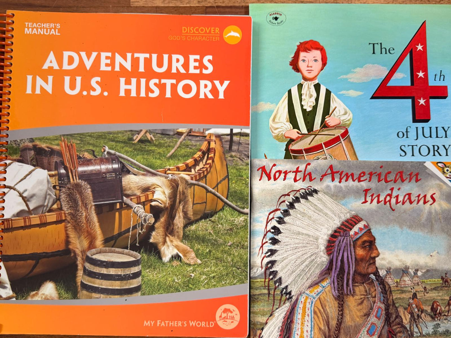 My Father's World - Adventures in U.S. History LOT of 3