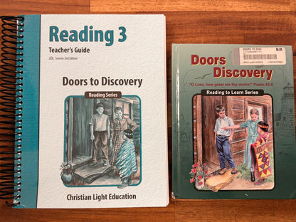 CLE Reading 3 Doors to Discovery SET - Text, Units, TchrGde