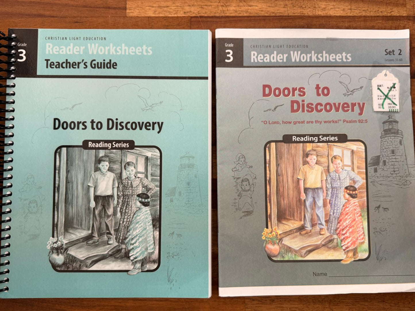 CLE Reader Worksheets Teacher's Guide (+ Set 2 Workbook)