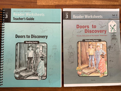 CLE Reader Worksheets Teacher's Guide (+ Set 2 Workbook)