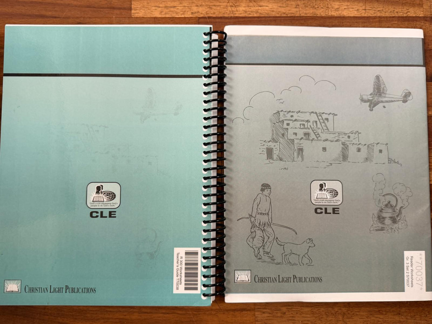 CLE Reader Worksheets Teacher's Guide (+ Set 2 Workbook)