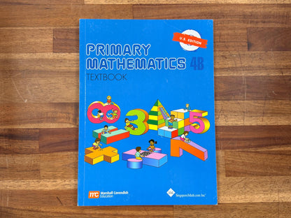 Primary Mathematics 4A/4B Textbook w/ Wrkbk (US Ed.)