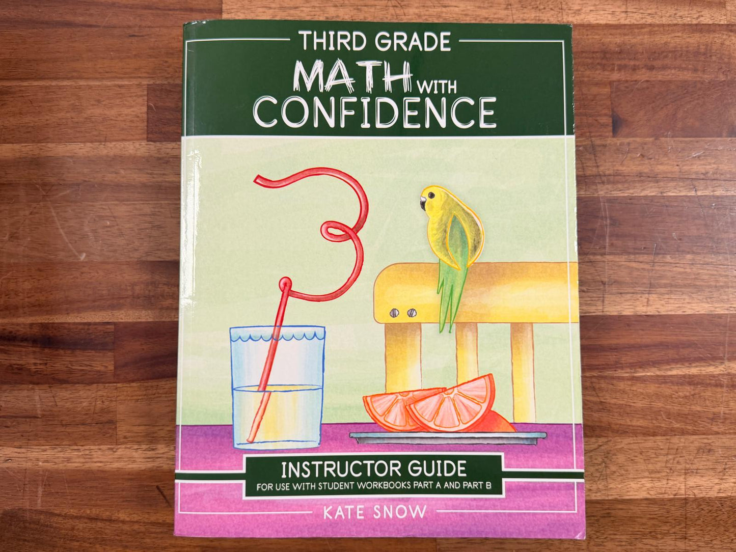 Math with Confidence - Third Grade - Instructor Guide