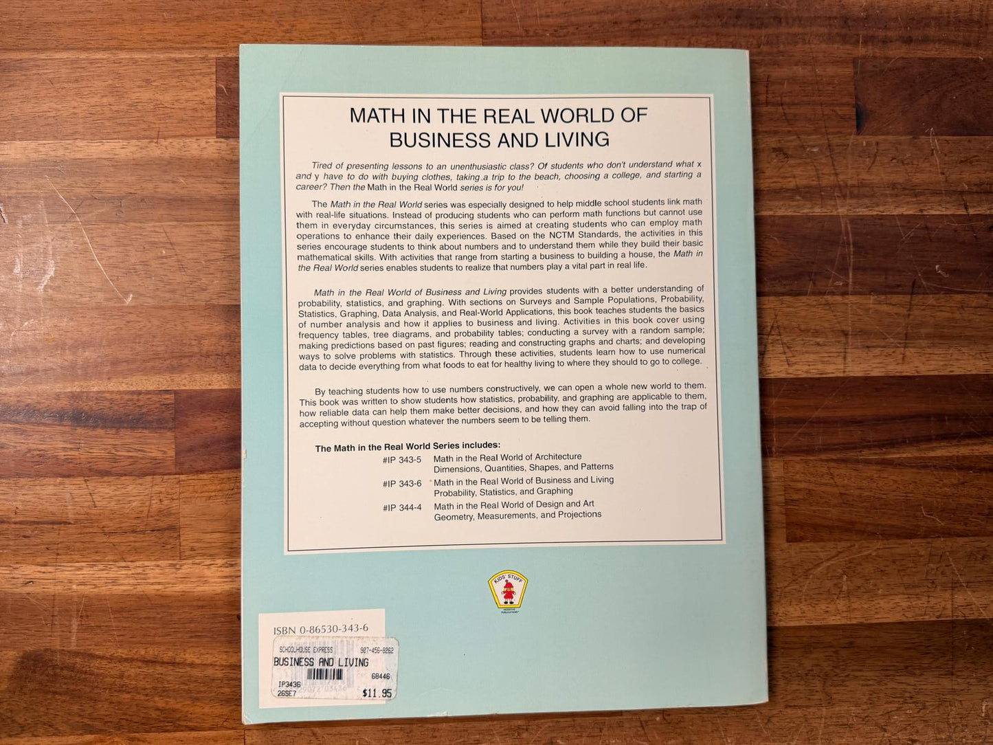 Math in the Real World Business & Living by Shirley Cook