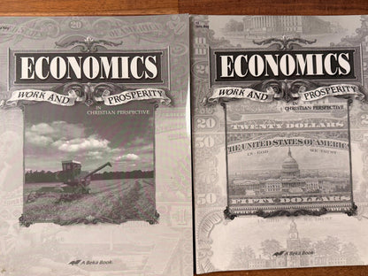 Abeka Economics Work and Prosperity (2nd Ed) SET of 6