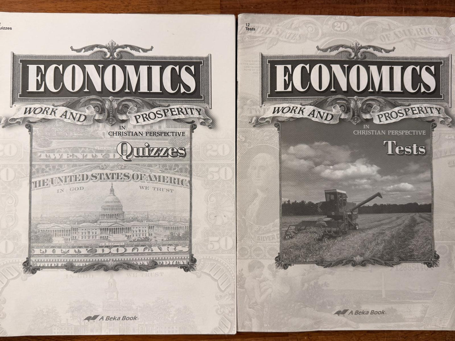 Abeka Economics Work and Prosperity (2nd Ed) SET of 6