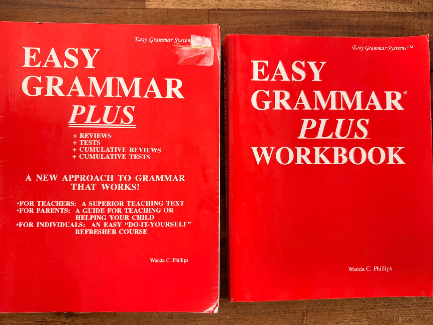 Easy Grammar PLUS Teacher Edition, Workbook, & Daily Grams