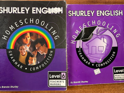 Shurley English Homeschooling Level 6 TM & Practice Booklet