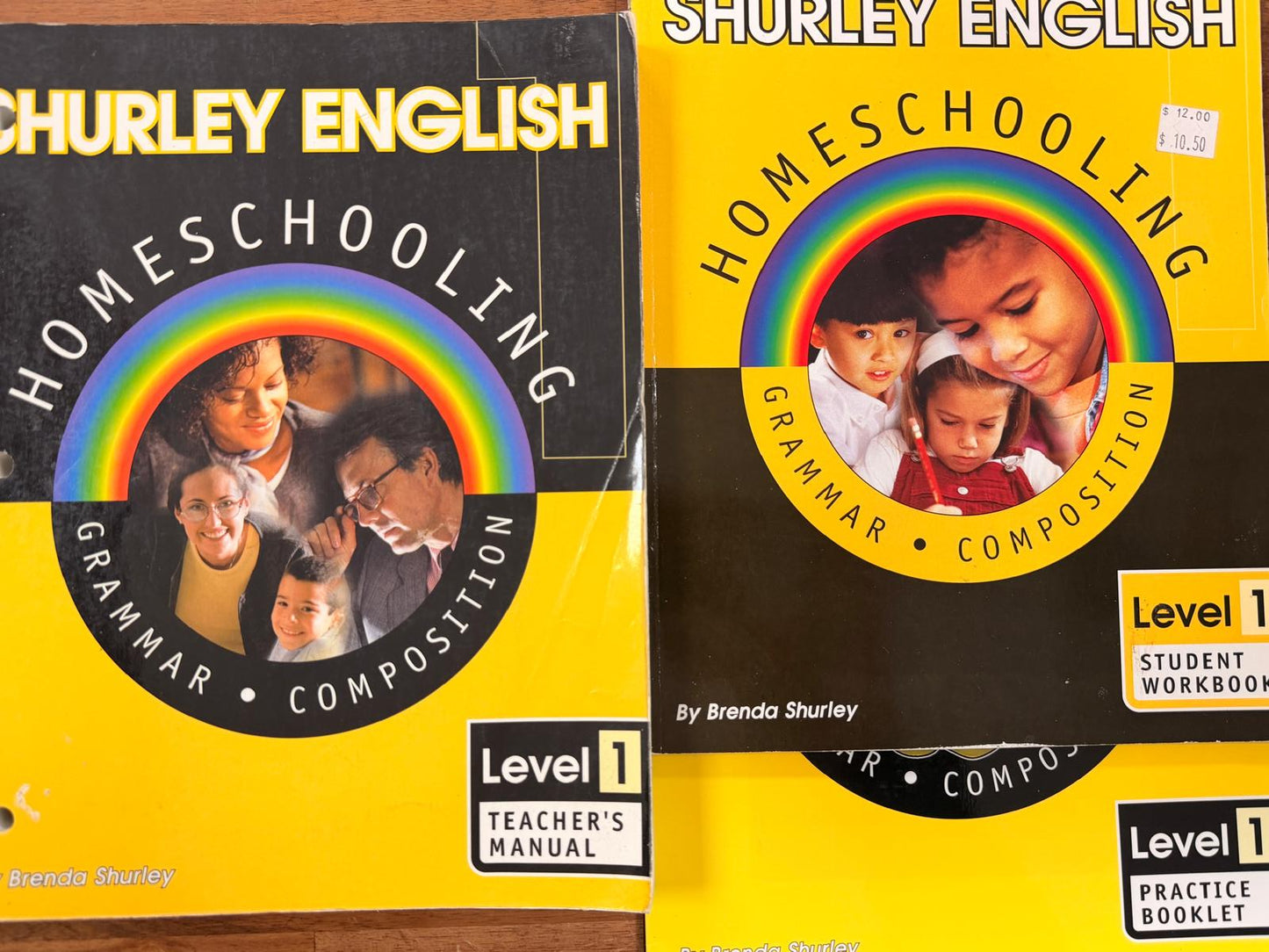 Shurley English Homeschooling Level 1 SET of 3