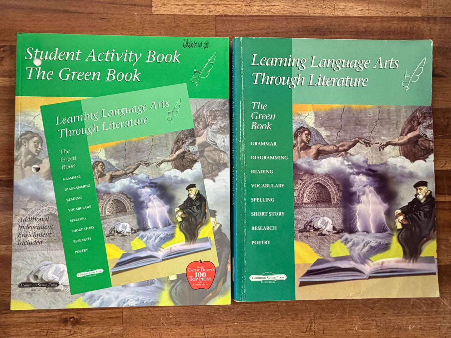 Learning Lanugage Arts Through Literature - Green Book SET