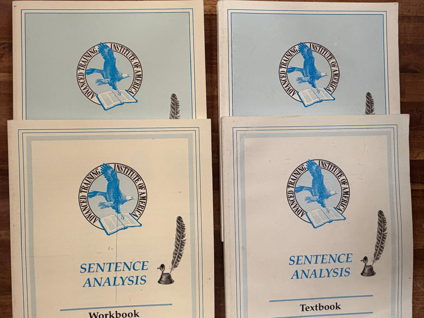 ATIA Sentence Analysis - Txtbk, Workbook, PrntGde,AnswrKy