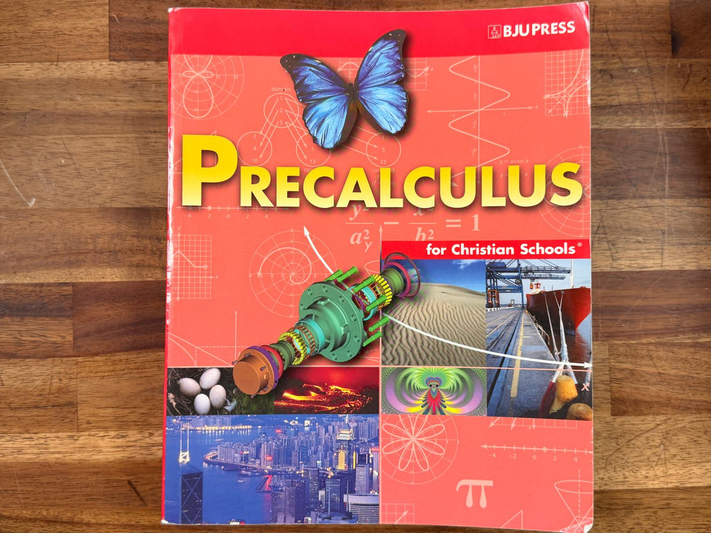BJU Precalculus SET of 4: Text, Teacher Manuals Pt 1&2, Tests