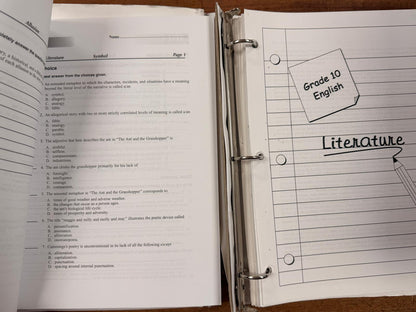 BJU Elements of Literature SET - Text, TG, & Tests