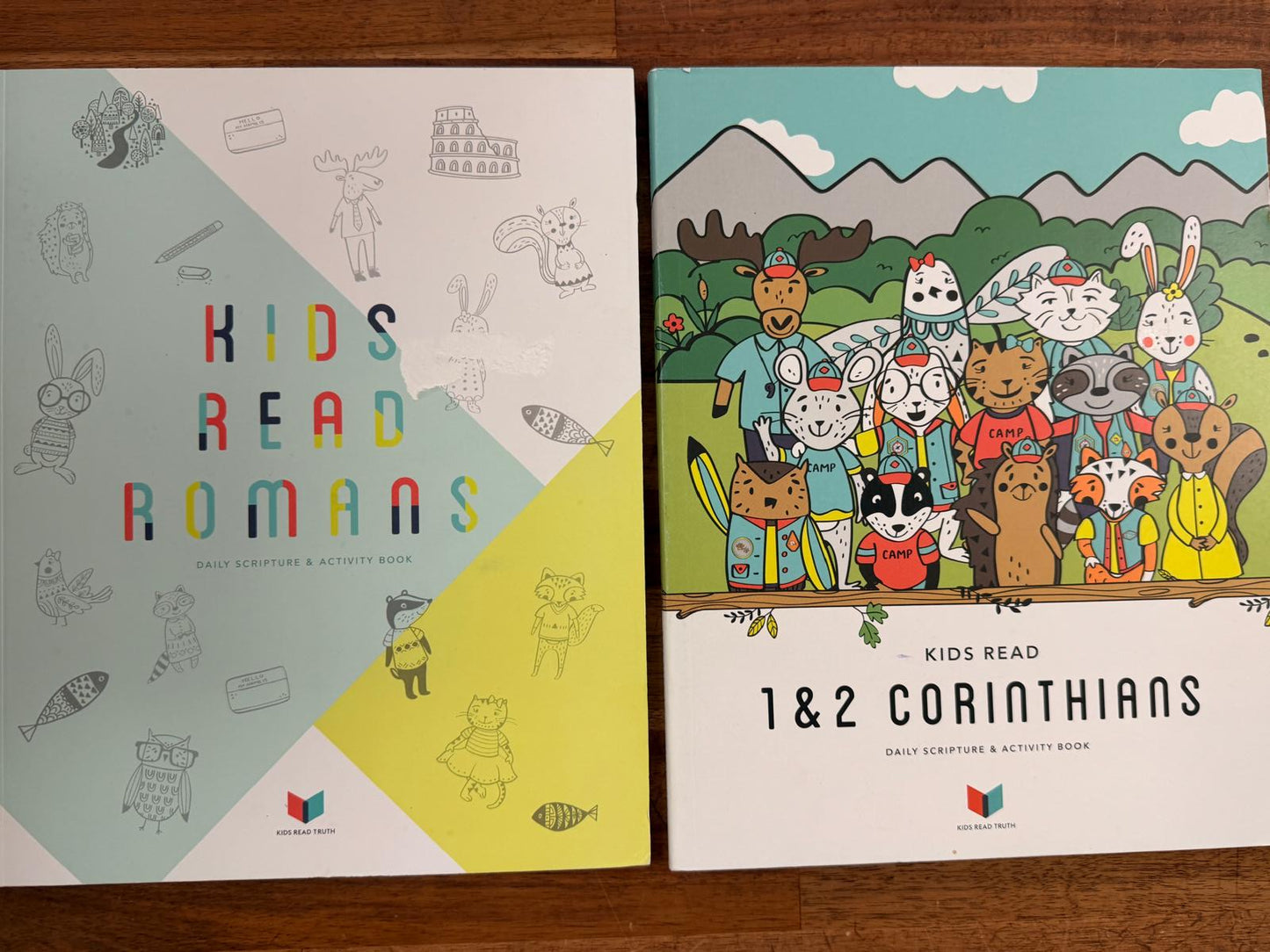 Kids Read Truth LOT of 2 - 1 & 2 Corinthians & Romans