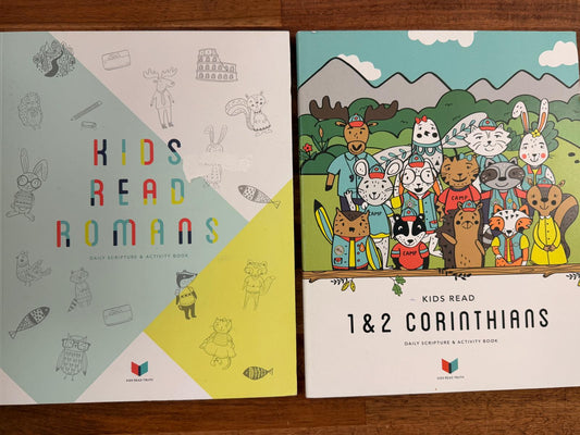 Kids Read Truth LOT of 2 - 1 & 2 Corinthians & Romans