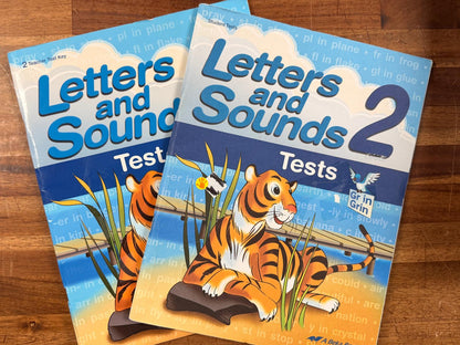 Abeka Letters and Sounds 2 Tests & Test Key (Acceptable)