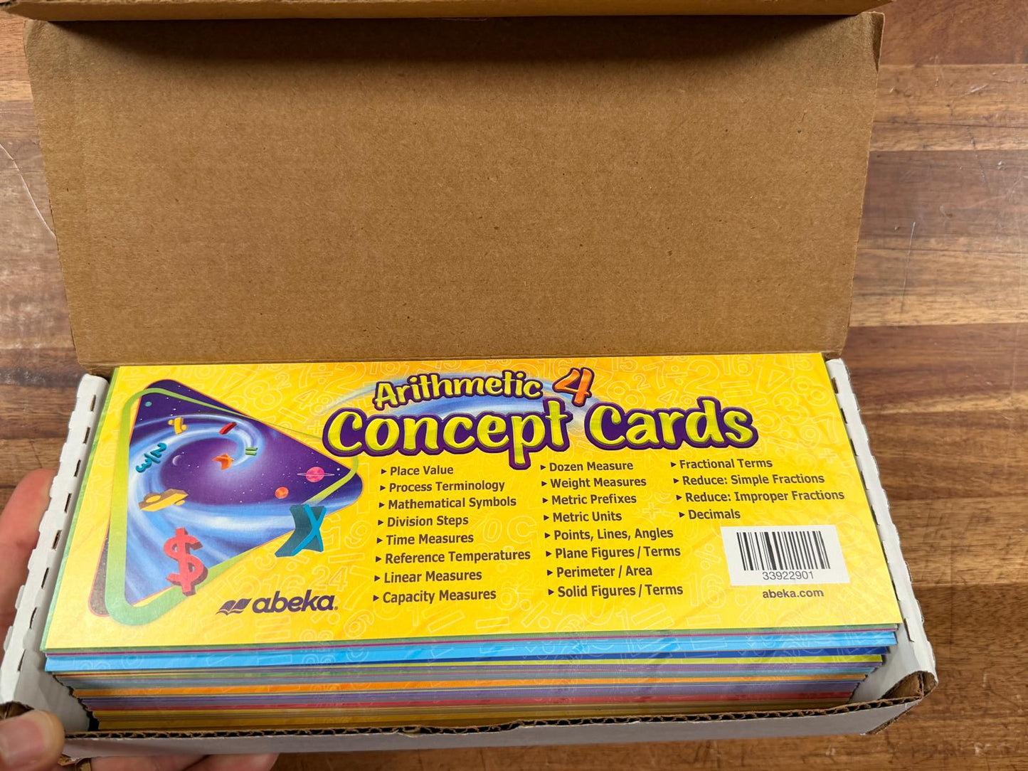 Abeka Arithmetic 4 Concept Cards