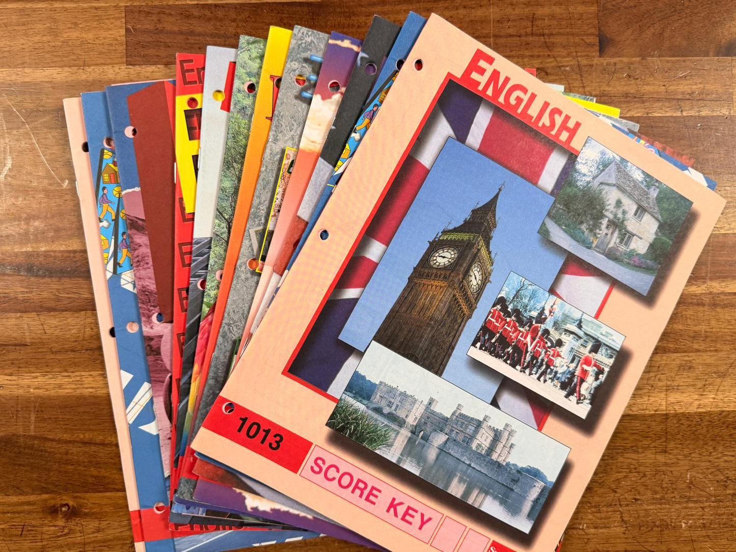 ACE Level 2 LOT - Sci, Word Building, English, SocStud, Math