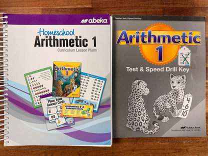 Abeka Homeschool Arithmetic 1 LPs & Tests Key