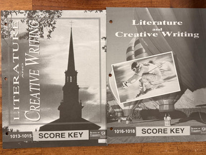 School of Tomorrow Litearture & Creative Writing Keys 1109-1114