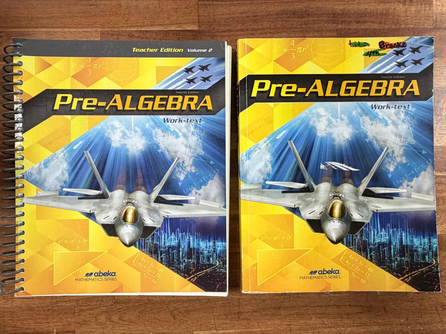 Abeka Pre-Algebra Work-Text & Teacher Edition (4th Ed)