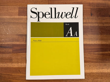 Spellwell Book Aa by Nancy Hall