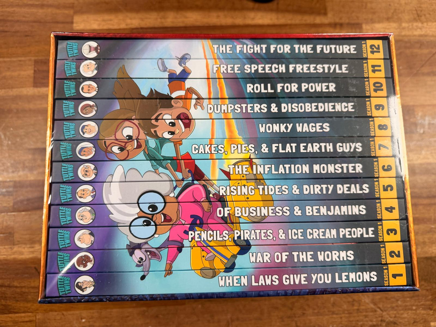 The Tuttle Twins Season One Box Set (NEW)