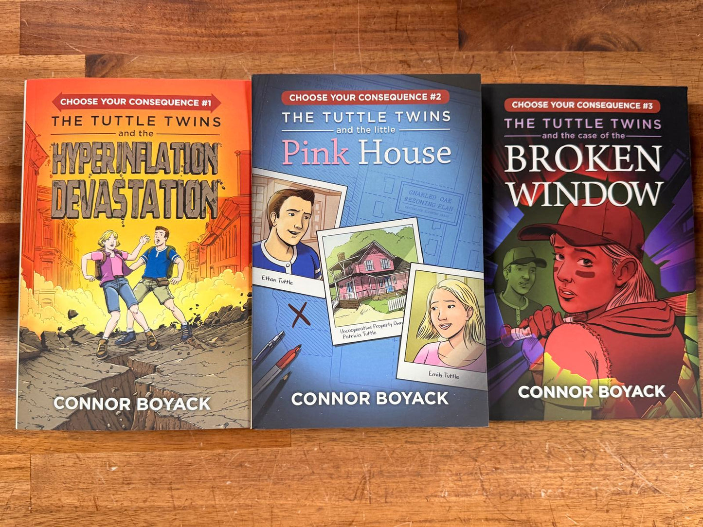 The Tuttle Twins - Choose Your Consequences Books #1-5 (NEW)