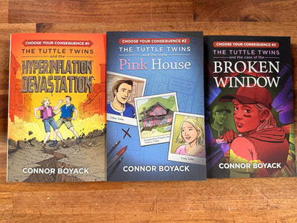 The Tuttle Twins - Choose Your Consequences Books #1-5 (NEW)