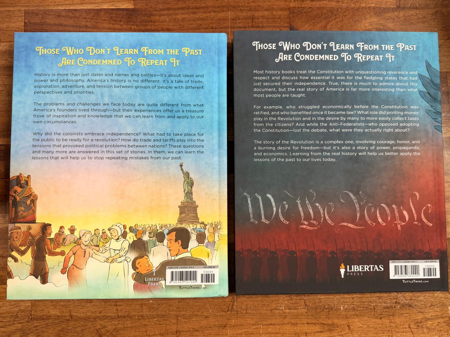 The Tuttle Twins - America's History Volume 1-2 (NEW)