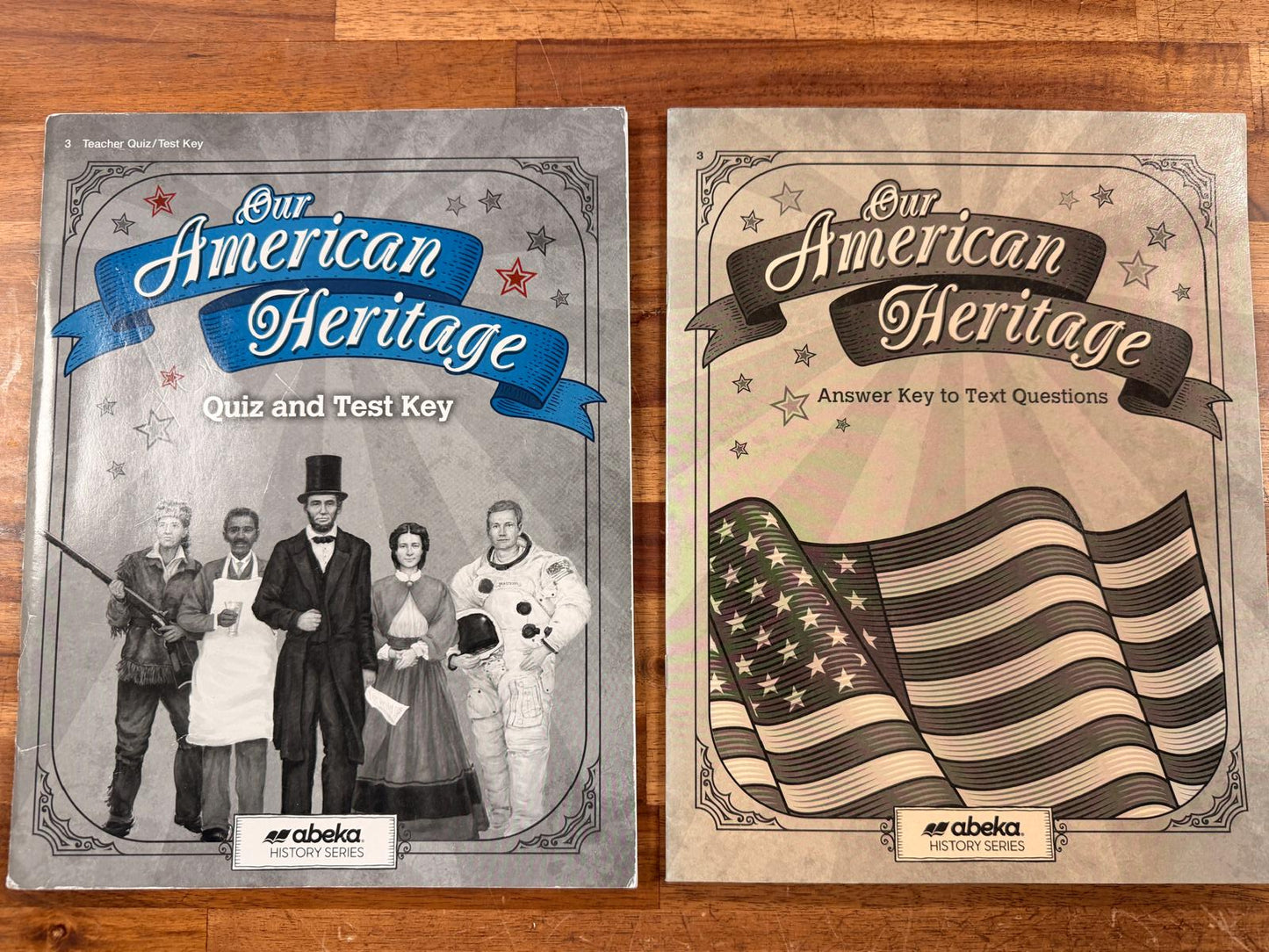 Abeka Our American Heritage LOT of 6 (Fifth Edition)